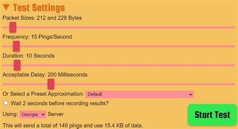 packet loss test website